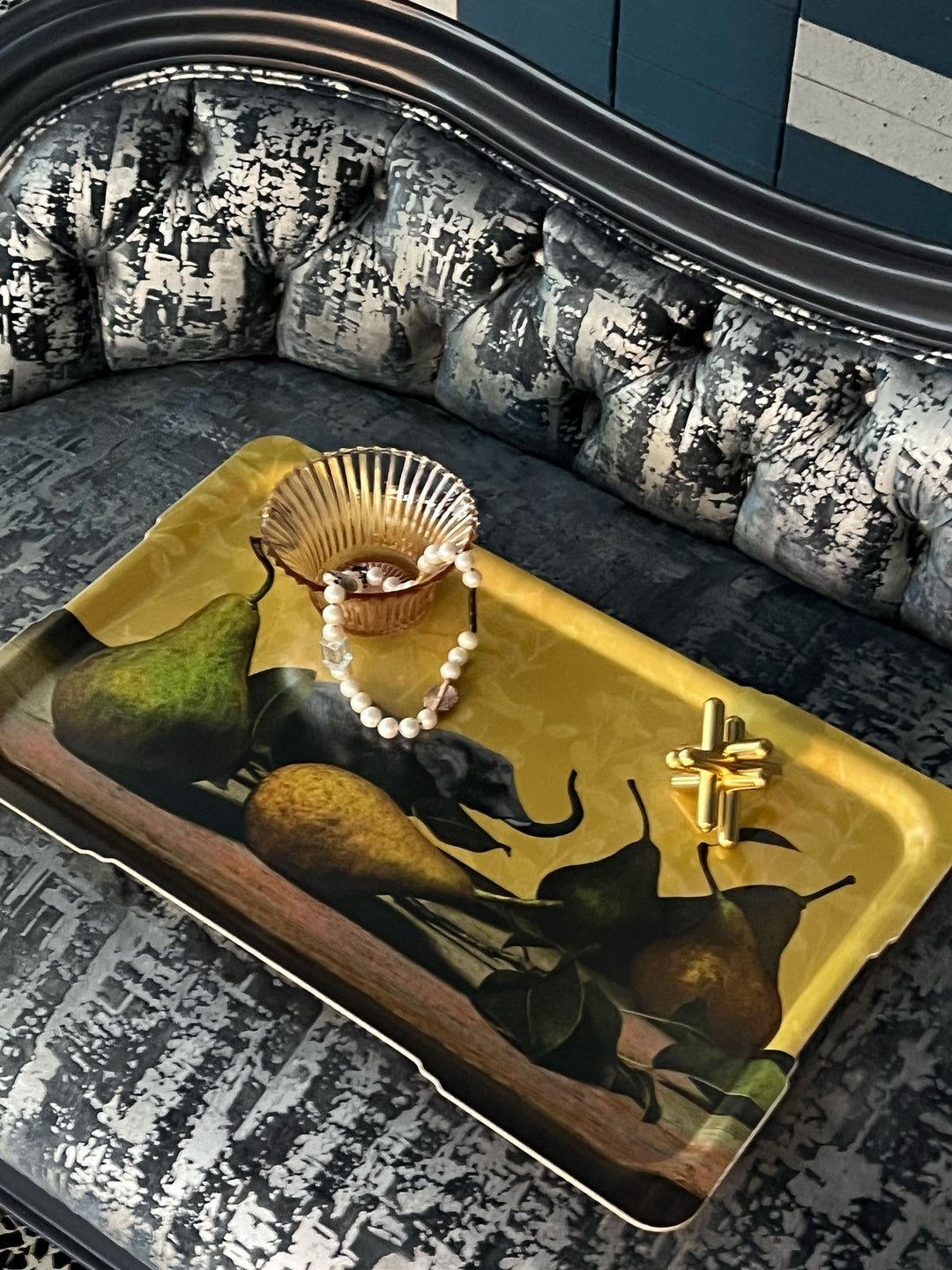 Late Victorian Carved Mahogany Recamier