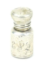 Antique 19th Century Sterling Mini Perfume Bottle